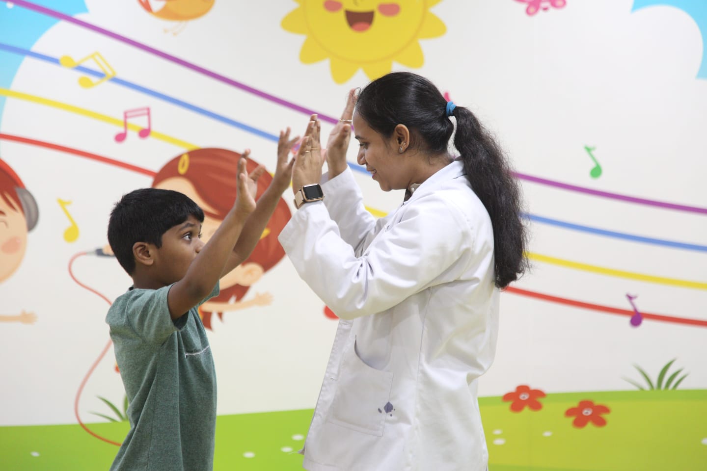 Preschool learning at The School of AUTISM